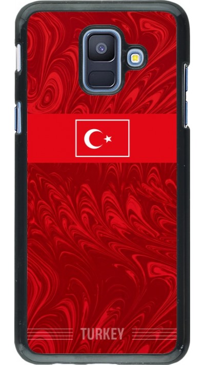 Coque Samsung Galaxy A6 - Maillot de football Turquie 2026 personnalisable