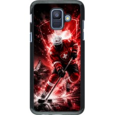 Samsung Galaxy A6 Case Hülle - Hockey World Championship Player