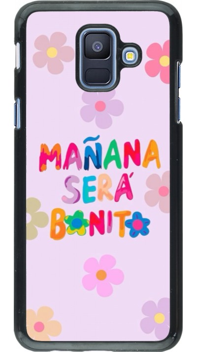 Samsung Galaxy A6 Case Hülle - Karol G Manana sera bonito