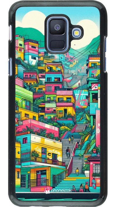 Coque Samsung Galaxy A6 - Medellin Comuna 13 Art