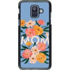 Samsung Galaxy A6 Case Hülle - Mom 2026 Flowers