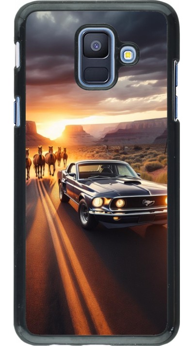 Coque Samsung Galaxy A6 - Mustang 69 Grand Canyon