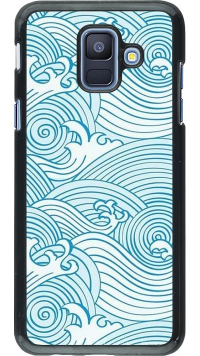 Coque Samsung Galaxy A6 - Ocean Waves