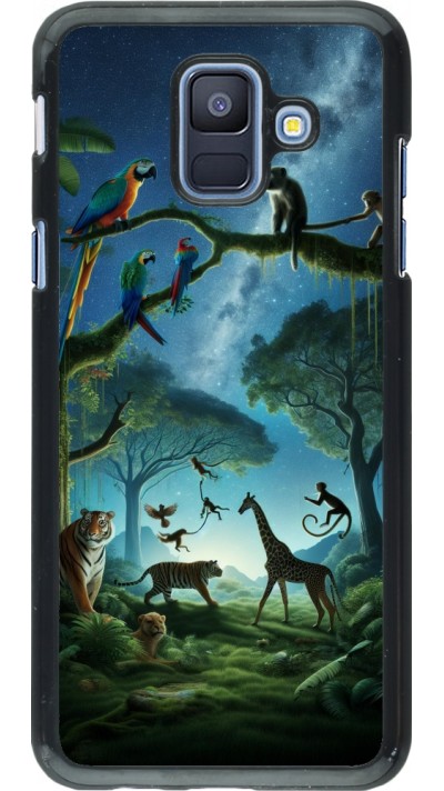 Coque Samsung Galaxy A6 - Paradis des animaux exotiques