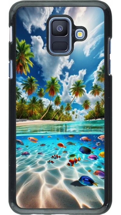 Coque Samsung Galaxy A6 - Plage Paradis