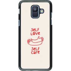 Samsung Galaxy A6 Case Hülle - Saint Valentines Day 26 Self love self care