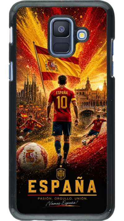 Coque Samsung Galaxy A6 - Football Espagne splash 2026