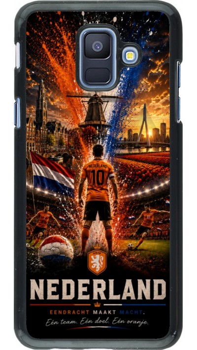 Coque Samsung Galaxy A6 - Football Pays-Bas splash 2026