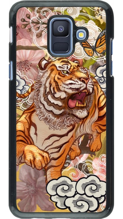 Samsung Galaxy A6 Case Hülle - Spring 23 japanese tiger