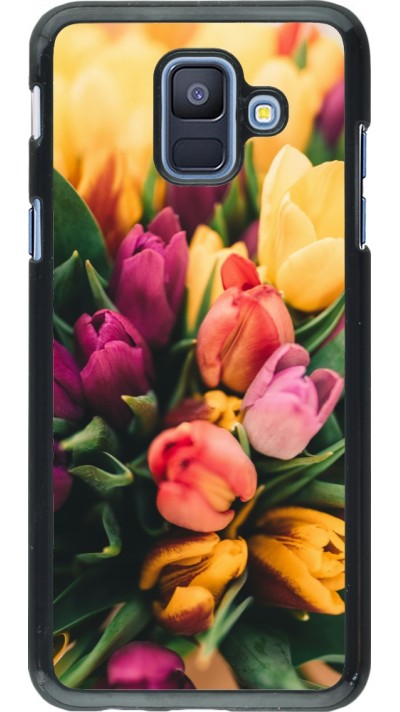 Samsung Galaxy A6 Case Hülle - Bouquet of tulips Spring 2026