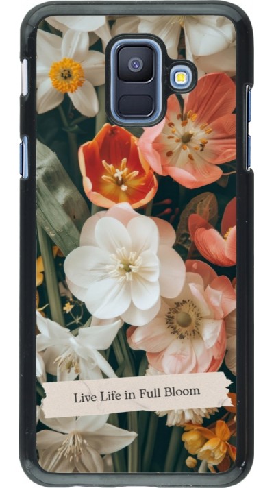 Samsung Galaxy A6 Case Hülle - Full Bloom Spring 2026