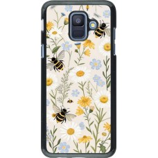 Samsung Galaxy A6 Case Hülle - Pattern bees Spring 2026