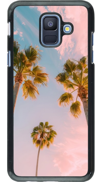 Samsung Galaxy A6 Case Hülle - Summer 2025 Palmiers
