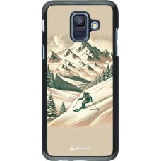 Samsung Galaxy A6 Case Hülle - Vintage Skiberg