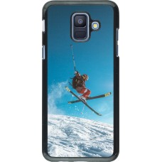 Samsung Galaxy A6 Case Hülle - Winter 22 Ski Jump