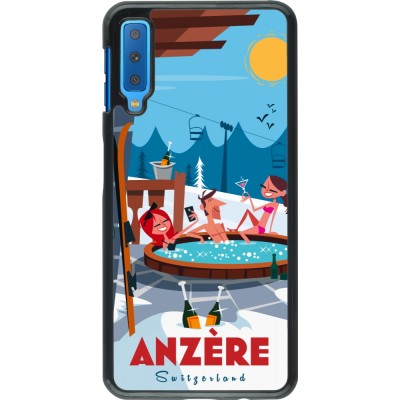 Samsung Galaxy A7 Case Hülle - Anzère Mountain Jacuzzi