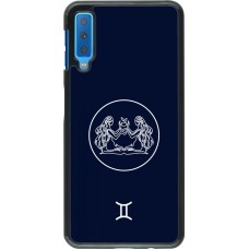 Samsung Galaxy A7 Case Hülle - Astrologie Zwillinge