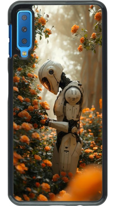 Coque Samsung Galaxy A7 - Astronaut flowers 2025