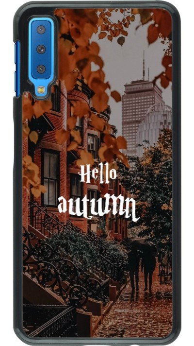 Samsung Galaxy A7 Case Hülle - Autumn 25 Hello autumn
