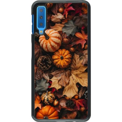 Samsung Galaxy A7 Case Hülle - Autumn 25 Pumpkin