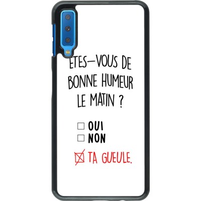 Hülle Samsung Galaxy A7 - Bonne humeur matin
