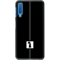 Samsung Galaxy A7 Case Hülle - Kanton BS schwarz