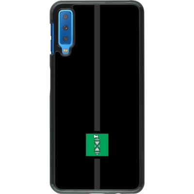 Samsung Galaxy A7 Case Hülle - Kanton SG schwarz