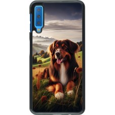 Samsung Galaxy A7 Case Hülle - Hund Land Schweiz