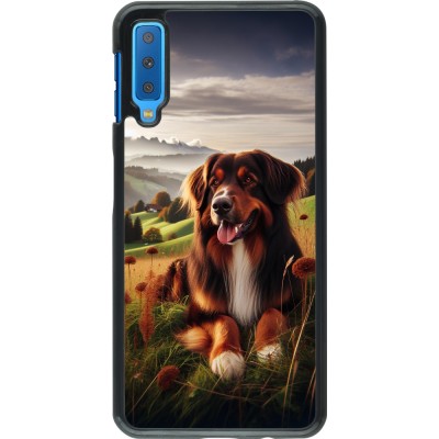 Samsung Galaxy A7 Case Hülle - Hund Land Schweiz