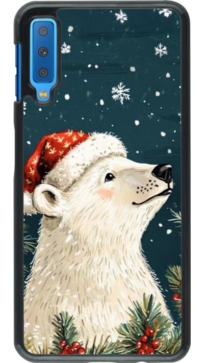 Samsung Galaxy A7 Case Hülle - Christmas 25 Bear