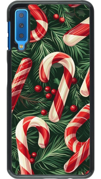 Samsung Galaxy A7 Case Hülle - Christmas 25 Xmas Stick