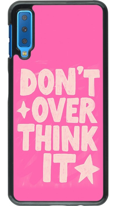 Samsung Galaxy A7 Case Hülle - Dont over think it 2026