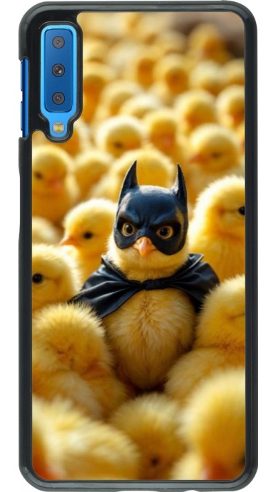Samsung Galaxy A7 Case Hülle - Easter 2026 Chicken Batman