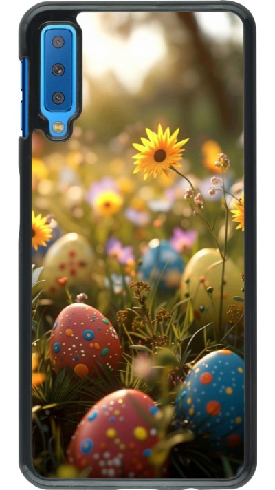 Samsung Galaxy A7 Case Hülle - Easter 2026 Decorated eggs