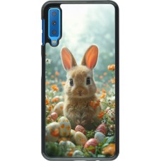 Samsung Galaxy A7 Case Hülle - Easter 2026 Rabbit in the garden