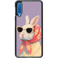 Samsung Galaxy A7 Case Hülle - Easter 2026 Rabbit with scarf