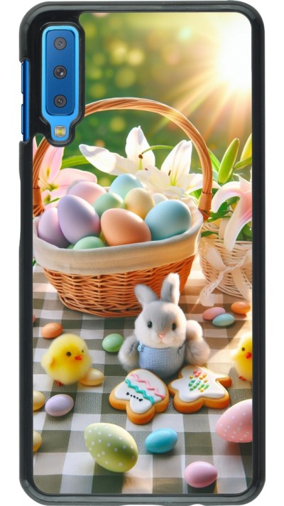 Samsung Galaxy A7 Case Hülle - Ostern 2025 Osterkorb
