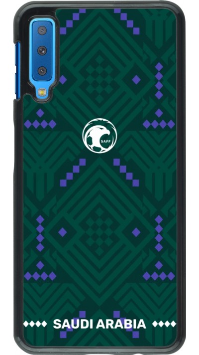 Samsung Galaxy A7 Case Hülle - Saudi Arabien 2026 personalisierbares Fussballtrikot