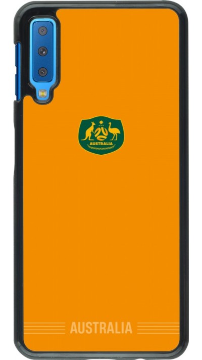 Samsung Galaxy A7 Case Hülle - Australien 2026 personalisierbares Fussballtrikot