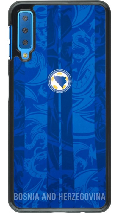 Samsung Galaxy A7 Case Hülle - Bosnien und Herzegowina 2026 personalisierbares Fussballtrikot