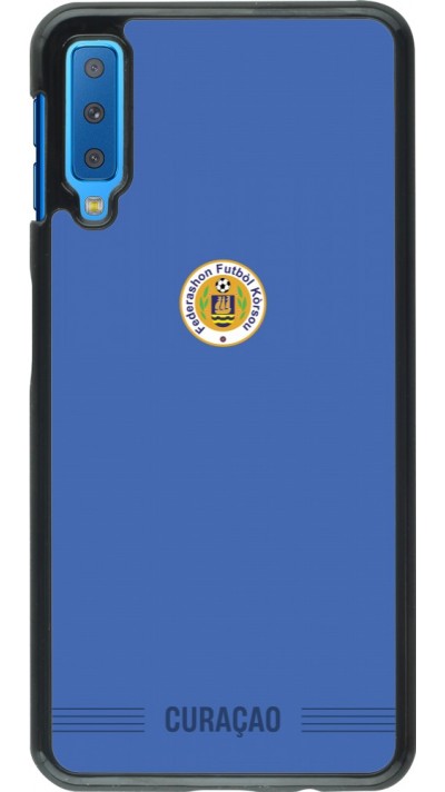 Samsung Galaxy A7 Case Hülle - Curaçao 2026 personalisierbares Fussballtrikot