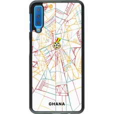 Samsung Galaxy A7 Case Hülle - Ghana 2026 personalisierbares Fussballtrikot
