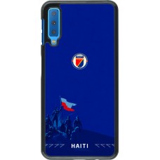 Samsung Galaxy A7 Case Hülle - Haiti 2026 personalisierbares Fussballtrikot