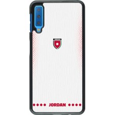 Samsung Galaxy A7 Case Hülle - Jordanien 2026 personalisierbares Fussballtrikot
