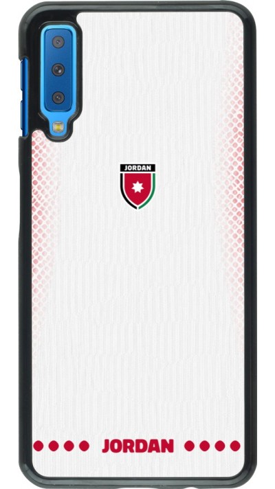 Samsung Galaxy A7 Case Hülle - Jordanien 2026 personalisierbares Fussballtrikot
