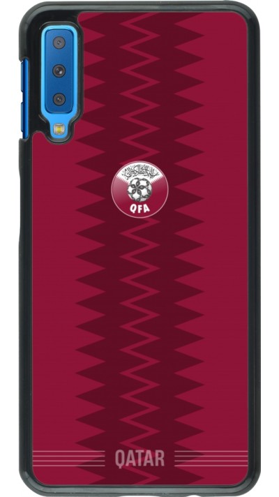 Samsung Galaxy A7 Case Hülle - Qatar 2026 personalisierbares Fussballtrikot