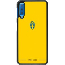 Samsung Galaxy A7 Case Hülle - Schweden 2026 personalisierbares Fussballtrikot