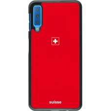 Samsung Galaxy A7 Case Hülle - Schweiz 2026 personalisierbares Fussballtrikot