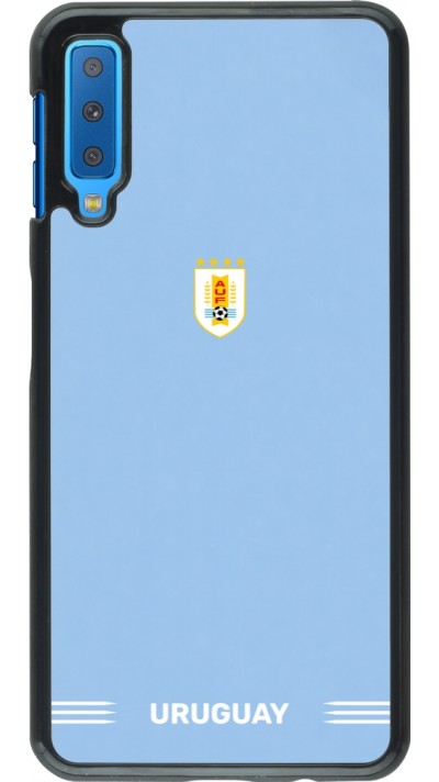 Samsung Galaxy A7 Case Hülle - Uruguay 2026 personalisierbares Fussballtrikot