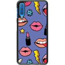 Samsung Galaxy A7 Case Hülle - Lips and lipgloss